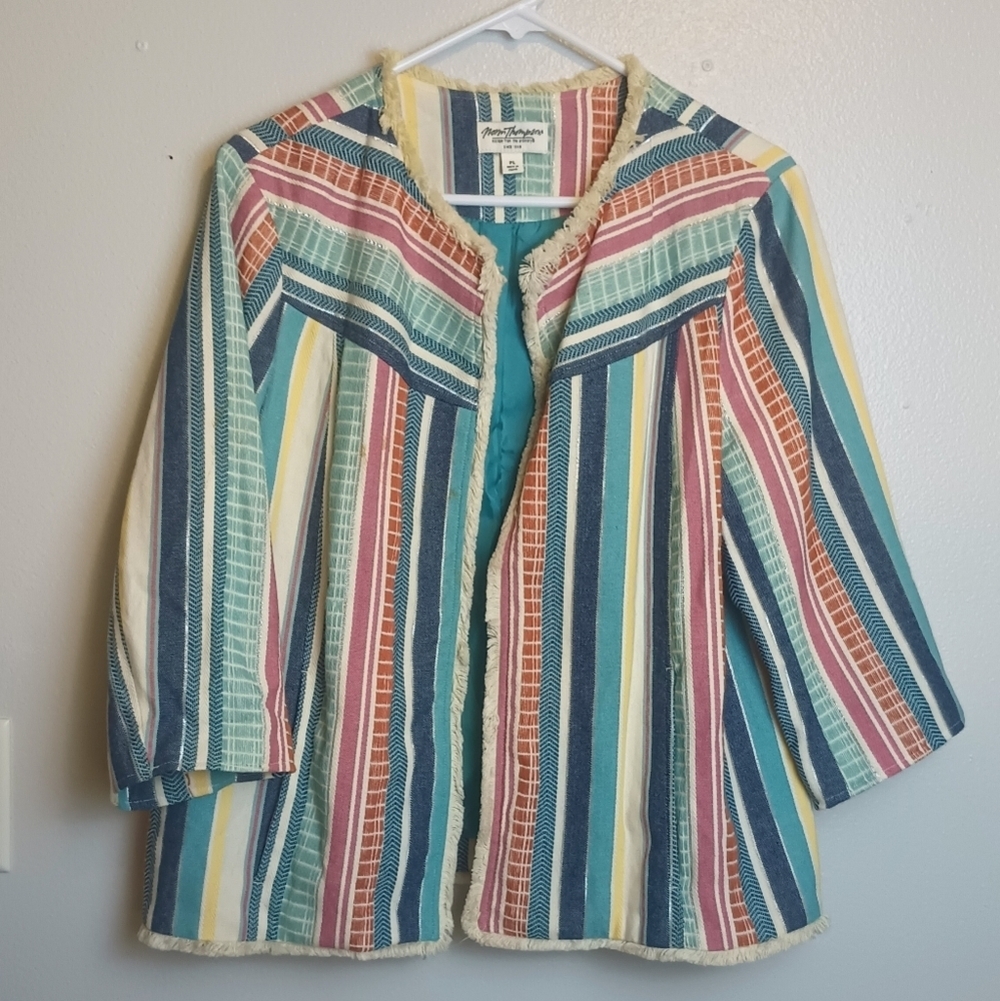 Norm Thompson Blazer Petite Large